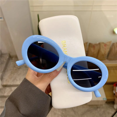 KAMPT Γυναικεία γυαλιά ηλίου Πολύχρωμες ρίγες Vintage Ζέβρα Γυαλιά ηλίου Ανδρικά επώνυμα γυαλιά Γυναικεία Oculos De Sol UV400