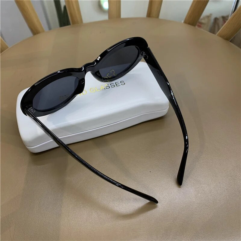 KAMPT Γυναικεία γυαλιά ηλίου Πολύχρωμες ρίγες Vintage Ζέβρα Γυαλιά ηλίου Ανδρικά επώνυμα γυαλιά Γυναικεία Oculos De Sol UV400