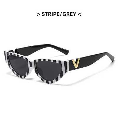 Dropshipping modne cool naočale s mačjim očima, osobnost Zebra print UV400 isplative unikatne sunčane naočale za ukras