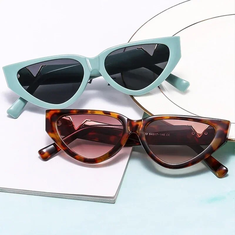 Dropshipping modne cool naočale s mačjim očima, osobnost Zebra print UV400 isplative unikatne sunčane naočale za ukras