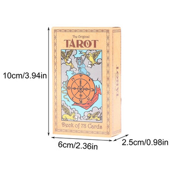 Τράπουλα Ταρώ Κάρτες Ταρώ Κάρτες Ταρώ Love Oracle Cards Deck Mysterious Divination Prophecy Fate Tarot Deck Επιτραπέζιο παιχνίδι