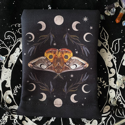 2023. aasta uued 13x18 cm tarokaardid laudlina komposiitfliisist jõulude Halloweeni kingituse kristallist väike esemete hoiukinkekott