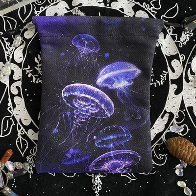 2023. aasta uued 13x18 cm tarokaardid laudlina komposiitfliisist jõulude Halloweeni kingituse kristallist väike esemete hoiukinkekott