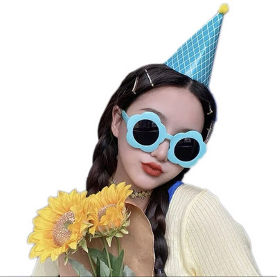 Luau Party Sunčane naočale Smiješne havajske naočale Tropski rekvizit za fotografije Ljetna zabava - Potrepštine za zabavu na plaži Dekoracije