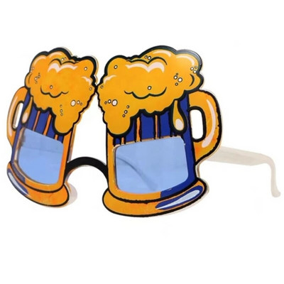 Luau Party Sunčane naočale Smiješne havajske naočale Tropski rekvizit za fotografije Ljetna zabava - Potrepštine za zabavu na plaži Dekoracije