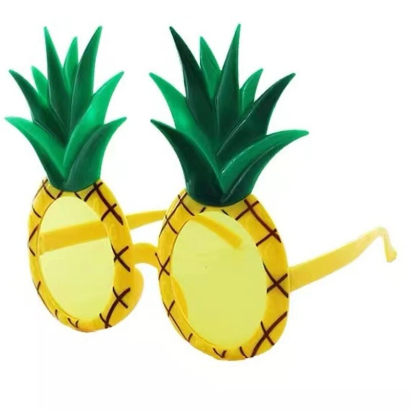 Luau Party Sunčane naočale Smiješne havajske naočale Tropski rekvizit za fotografije Ljetna zabava - Potrepštine za zabavu na plaži Dekoracije