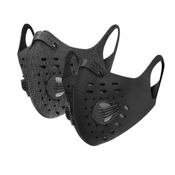 Χειμερινή ζεστή μάσκα προσώπου Αθλητικό κάλυμμα στόματος Επαναχρησιμοποιούμενες μάσκες ενεργού άνθρακα που πλένονται μάσκες ιππασίας πατινάζ για τρέξιμο προσώπου