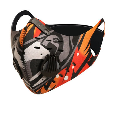 Ziemas silta sejas maska Sporta mutes vāciņš Atkārtoti lietojams mazgājams aktīvās ogles maskas Jāšana Makšķerēšana Slidošana Skriešana Sejai