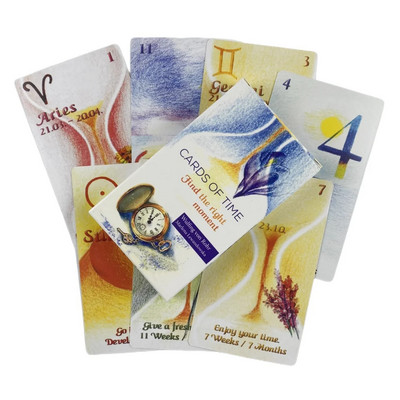 Čigānu raganu zīlēšanas spēļu kārtis Orākula zīlēšanas klājs angļu versijas izdevums Tarot galda spēle ballītei