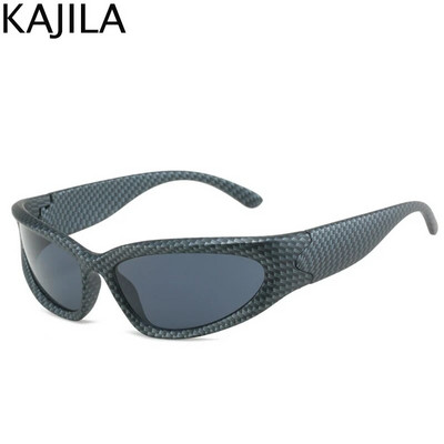 Sieviešu saulesbrilles bez apmales vienreizējas sporta saulesbrilles vīriešiem 2023. gada modes krāsaini vintage bezrāmju briļļu spoguļu toņi