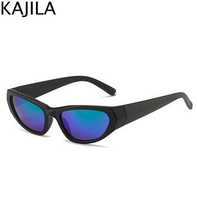 Sieviešu saulesbrilles bez apmales vienreizējas sporta saulesbrilles vīriešiem 2023. gada modes krāsaini vintage bezrāmju briļļu spoguļu toņi