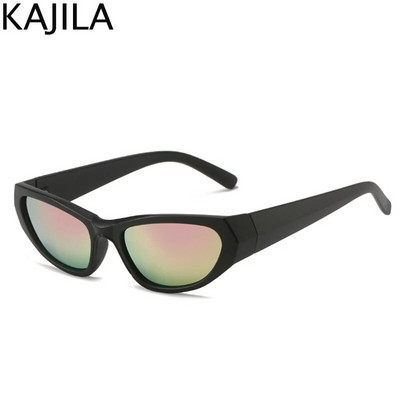 Sieviešu saulesbrilles bez apmales vienreizējas sporta saulesbrilles vīriešiem 2023. gada modes krāsaini vintage bezrāmju briļļu spoguļu toņi