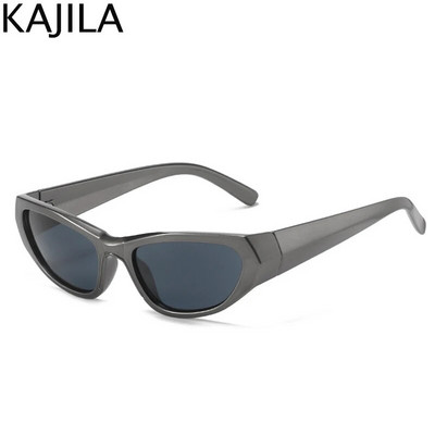 Sieviešu saulesbrilles bez apmales vienreizējas sporta saulesbrilles vīriešiem 2023. gada modes krāsaini vintage bezrāmju briļļu spoguļu toņi