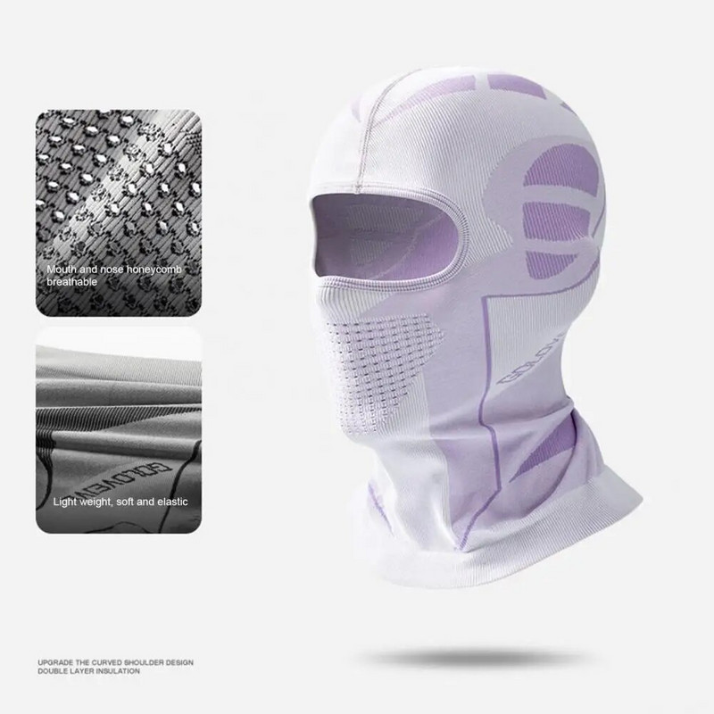 Winter Face Guard Ski Face Guard Ülipaks tuulekindel Full Face Guard Balaclava ülipehme higineeldumine rattasuusatamiseks
