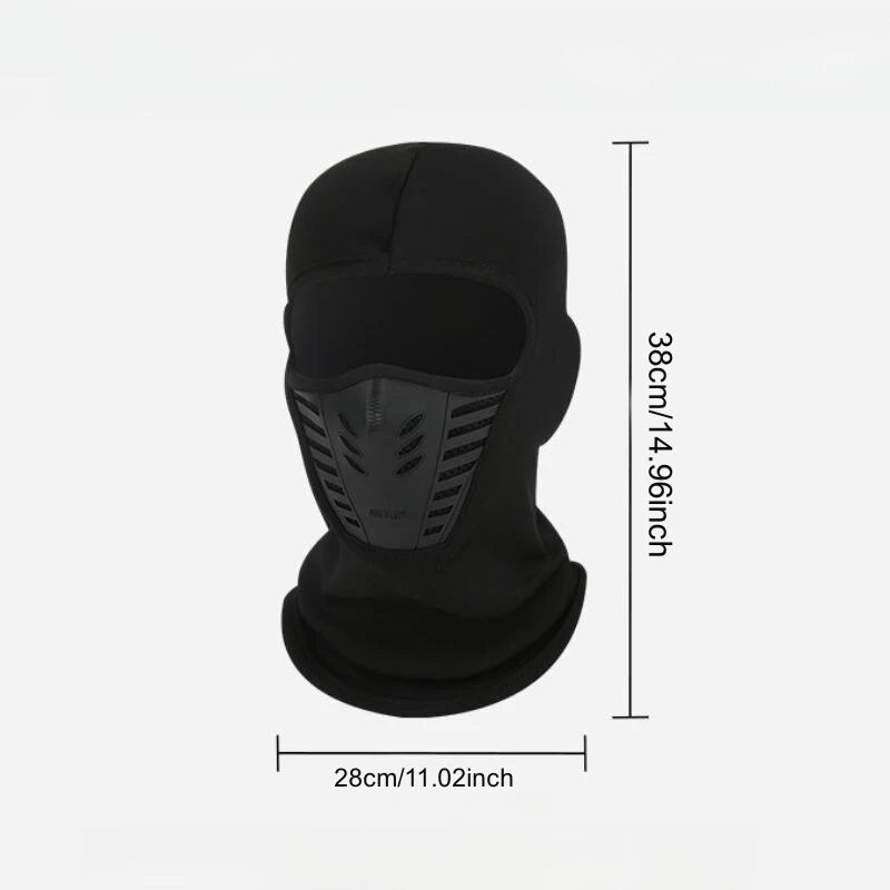 Balaclava näomask, talvine külma ilmaga tuulekindel suusakaelasoojendaja jalgrattasõit õuespordi mootorratta ninja mask meestele naistele