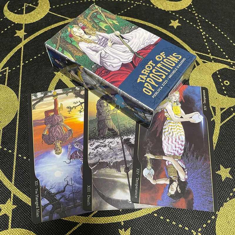 Cartas Tarot 12x7cm engleske karte Oracle špil Vodič za društvene igre Verzija knjige Predviđanja Podloga za igru Orakulos Tajanstvena sudbina