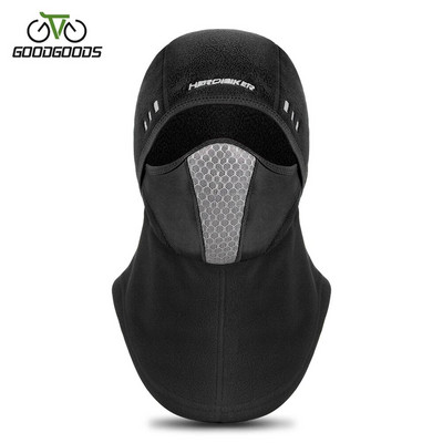 HEROBIKER Балаклава Велосипедна маска за лице Fleece Motorcycle Thermal Face Ветроустойчива студоустойчива зимна мотоциклетна маска