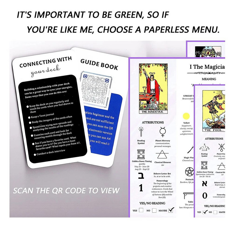 340g Dnd Tarot visoke kvalitete 12x7cm Čvrsto 78 karata za početnike Velike veličine Rune Proricanje Vještičarstvo Izvorno Klasično okultno