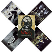 Seasons of the Witch Samhain Oracle Cards A 44 Tarot English Visions Divination Edition Špil Borad Igranje igara