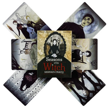 Seasons Of The Witch Samhain Oracle Cards A 44 Tarot English Visions Divination Edition Deck Borad Παίζοντας παιχνίδια