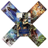 Wizards Tarot Cards A 78 Deck Oracle English Divination Edition Borad Παίζοντας Παιχνίδια
