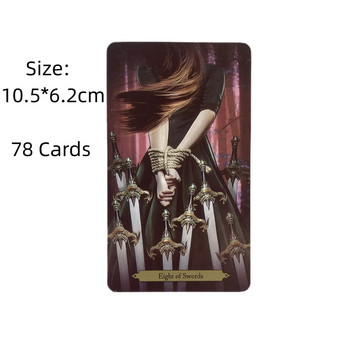 Wizards Tarot Cards A 78 Deck Oracle English Divination Edition Borad Παίζοντας Παιχνίδια