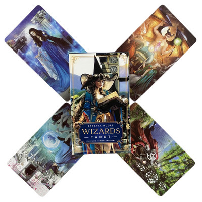 Wizards Tarot Cards A 78 Deck Oracle English Divination Edition Borad Παίζοντας Παιχνίδια
