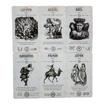 Occult Tarot Cards A 78 Deck Oracle English Visions Divination Edition Borad Παίζοντας Παιχνίδια