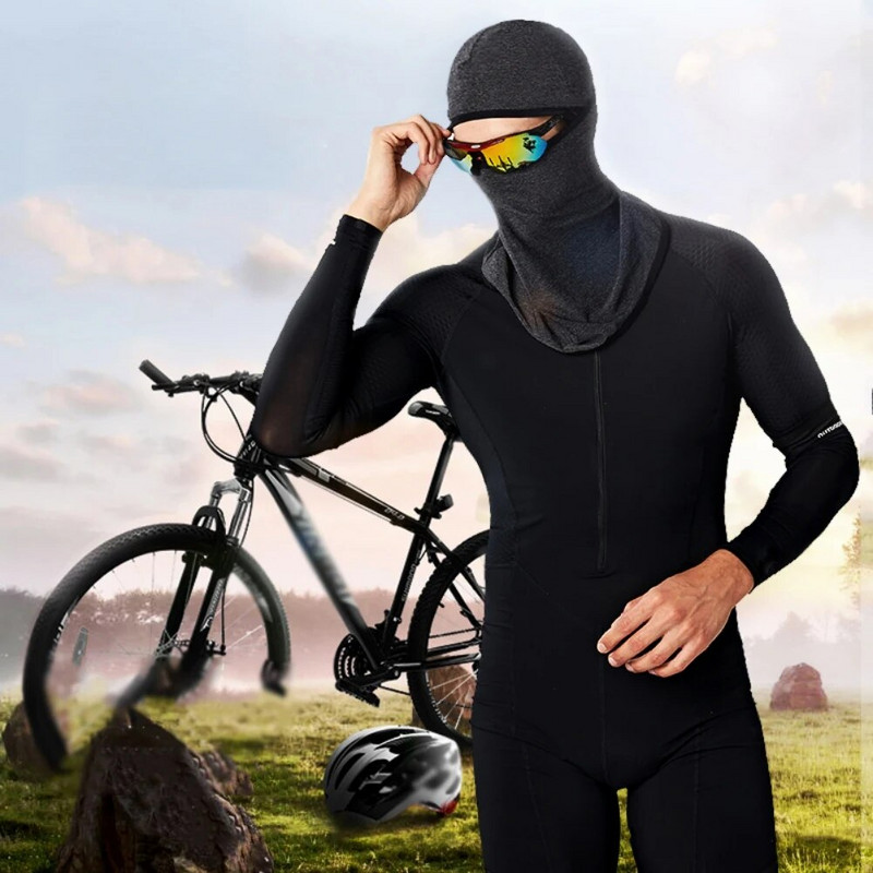 Balight Summer Outdoor Sport Putekļu necaurlaidīgs Elpojošs Velosipēdu Slēpes Balaclava Pilna sejas maska Galvassegas Elpojošs Saules aizsardzības Šalle