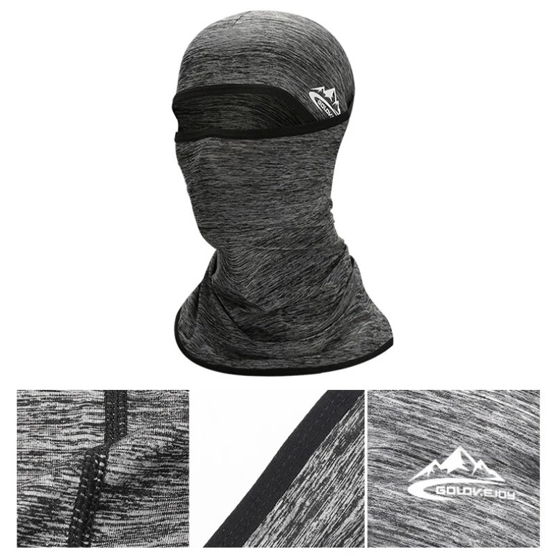 Balight Summer Outdoor Sport Putekļu necaurlaidīgs Elpojošs Velosipēdu Slēpes Balaclava Pilna sejas maska Galvassegas Elpojošs Saules aizsardzības Šalle