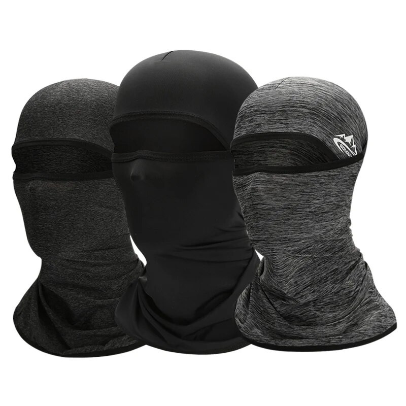 Balight Summer Outdoor Sport Putekļu necaurlaidīgs Elpojošs Velosipēdu Slēpes Balaclava Pilna sejas maska Galvassegas Elpojošs Saules aizsardzības Šalle
