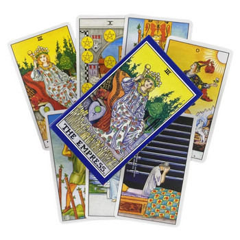 Universal Rider Tarot Cards A 78 Deck Oracle English Visions Divination Edition Borad Παίζοντας Παιχνίδια