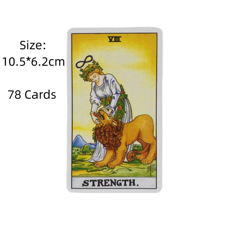 Universal Rider Tarot Cards 78 Deck Oracle English Visions Divination Edition Borad spēļu spēles