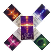 Healing Energy Oracle Cards A 54 Tarot English Visions Divination Edition Špil Borad Igranje igara