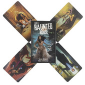 Tarot Of Haunted House Cards 78 klāju Oracle English Visions Divination Edition Borad spēles