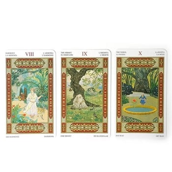 Tarot of The Thousand and One Nights Κάρτες Ταρώ Oracle Deck Παιχνίδι μαντείας Εργαλεία μαντείας Fate Party Enterainment