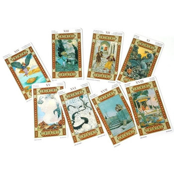 Tarot of The Thousand and One Nights Tarot Cards Oracle Deck Гадаене Игра Гадаене Инструменти Fate Party Entertainment