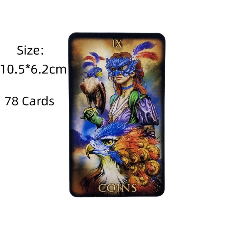 Marchetti Tarot Cards A 78 Deck Oracle English Visions Divination Edition Borad Παίζοντας Παιχνίδια