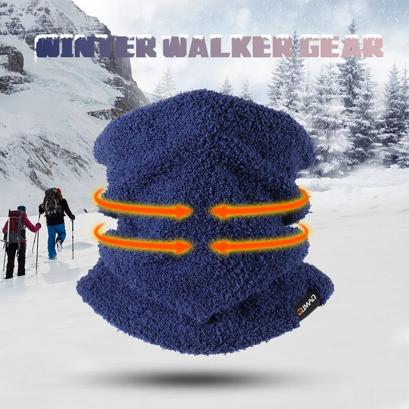 Thermal Bandana Sejas maska Ziemas Flīsa Kakla sildītājs Gaiter Sporta Riteņbraukšana Slēpošana Āra Pārgājieni Skriešana Mīksta Tube Šalle Vīrieši Sievietes