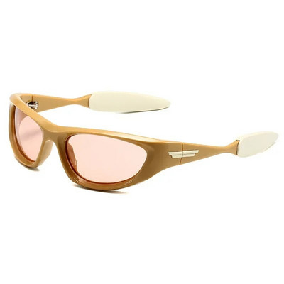 2023 Y2K UV400 Polarizirane modne sunčane naočale Žene Muškarci Zasjenjene naočale Cool Dizajn Luksuzni Gafas De Sol s metalnim šarkama