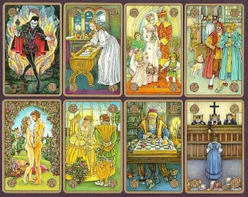 Νέο σύμβολο Ταρώ Κάρτες Ταρώ Μαντείο Κάρτες Ταρώ Η τράπουλα της μνήμης για το Fate Divination Επιτραπέζιο παιχνίδι Ταρώ κατάστρωμα για ενήλικες