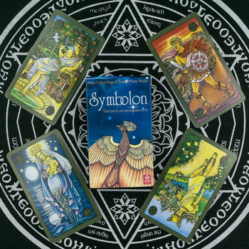 Νέο σύμβολο Ταρώ Κάρτες Ταρώ Μαντείο Κάρτες Ταρώ Η τράπουλα της μνήμης για το Fate Divination Επιτραπέζιο παιχνίδι Ταρώ κατάστρωμα για ενήλικες