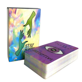 Radiant Wise Spirit Tarot Cards Deck English Fate Divination Family Party Настолна игра за начинаещи Oracle за гадаене