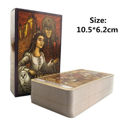 Radiant Wise Spirit Tarot karte Špil Engleska Sudbina Proricanje Obiteljska zabava Društvena igra za početnike Proricanje sudbine Oracle