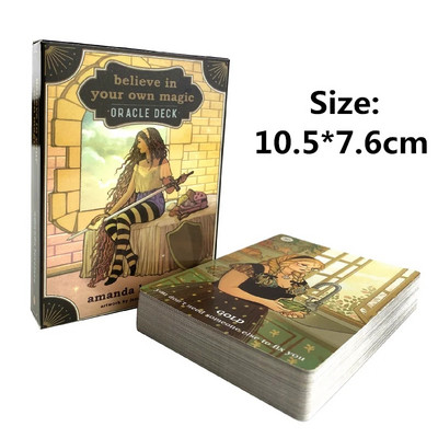 Radiant Wise Spirit Tarot karte Špil Engleska Sudbina Proricanje Obiteljska zabava Društvena igra za početnike Proricanje sudbine Oracle