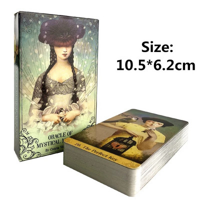 Radiant Wise Spirit Tarot karte Špil Engleska Sudbina Proricanje Obiteljska zabava Društvena igra za početnike Proricanje sudbine Oracle