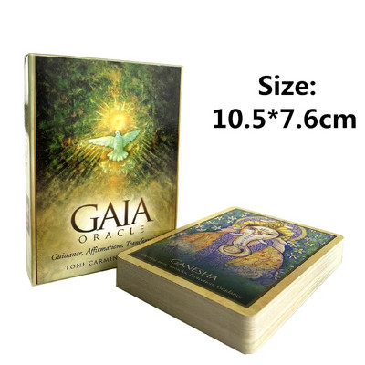 Radiant Wise Spirit Tarot karte Špil Engleska Sudbina Proricanje Obiteljska zabava Društvena igra za početnike Proricanje sudbine Oracle