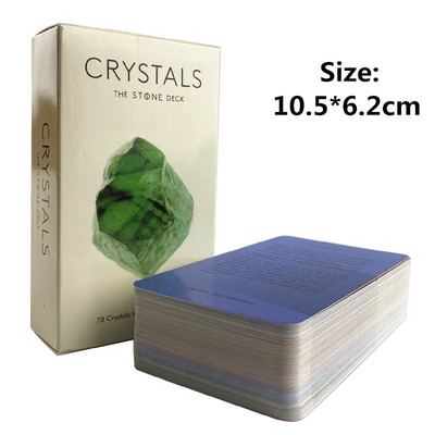 Radiant Wise Spirit Tarot karte Špil Engleska Sudbina Proricanje Obiteljska zabava Društvena igra za početnike Proricanje sudbine Oracle