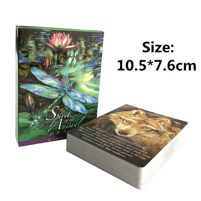 Radiant Wise Spirit Tarot karte Špil Engleska Sudbina Proricanje Obiteljska zabava Društvena igra za početnike Proricanje sudbine Oracle