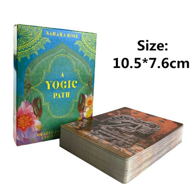 Radiant Wise Spirit Tarot karte Špil Engleska Sudbina Proricanje Obiteljska zabava Društvena igra za početnike Proricanje sudbine Oracle